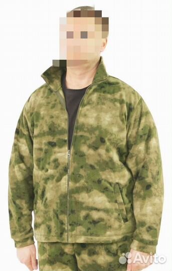 Куртка флисовая мох 56-58 размер