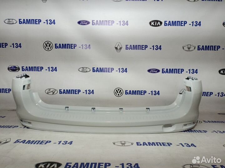 Бампер задний LADA largus белый