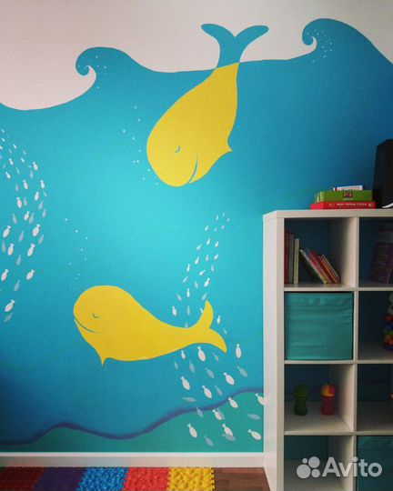 Роспись стен на заказ