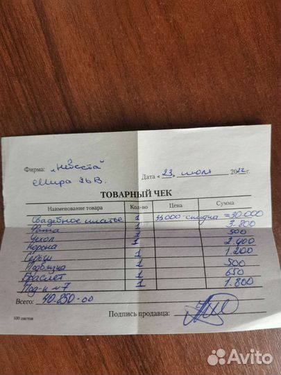 Свадебное платье