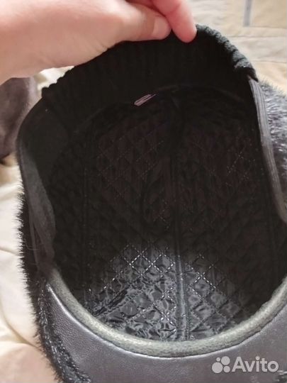 Мужская меховая кепка