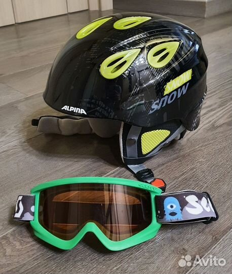 Шлем горнолыжный детский