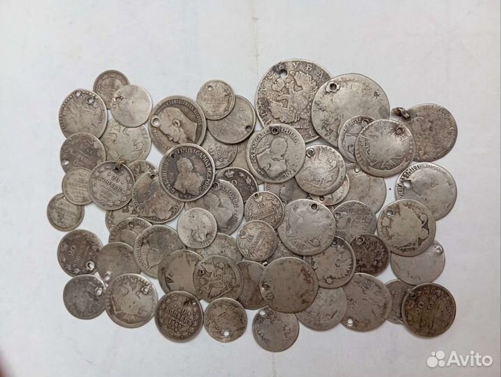 Серебряные царские монеты