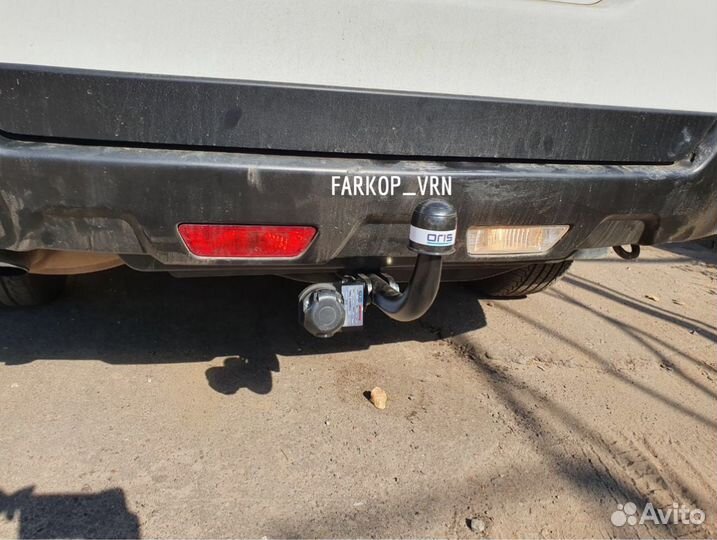 Установка фаркопа Bosal 4371-A на Nissan X-Trail