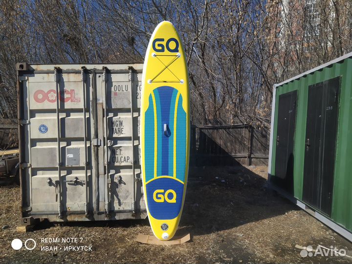 Сапборд gq (js) 335*82*15 см yellow