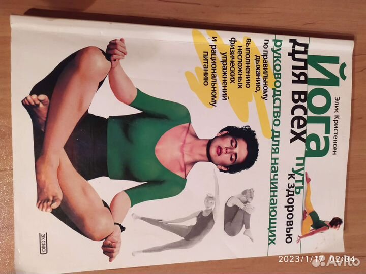 Книга Йога для начинающих Элис Кристенсен