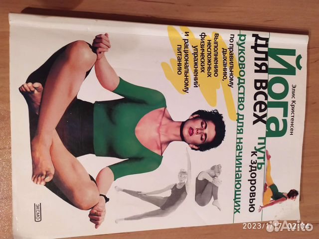 Книга Йога для начинающих Элис Кристенсен