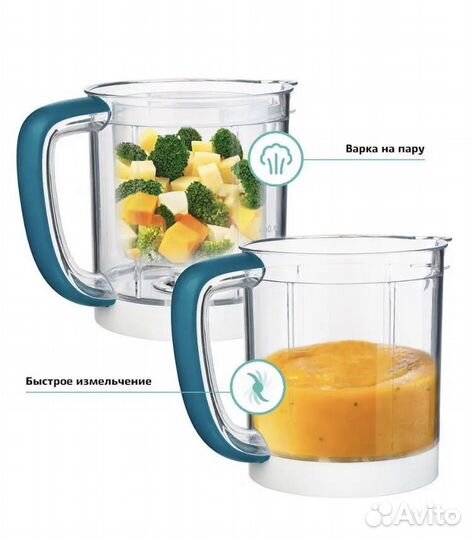 Блендер пароварка kitfort