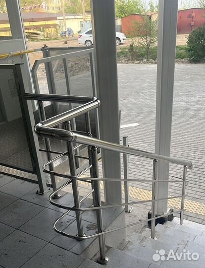 Перила из нержавеющей стали