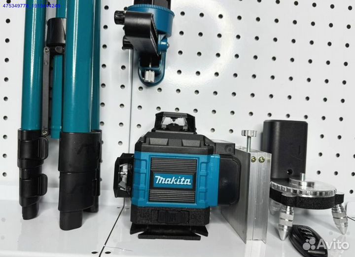 Лазерный уровень/нивелир Makita 4D со Штативом