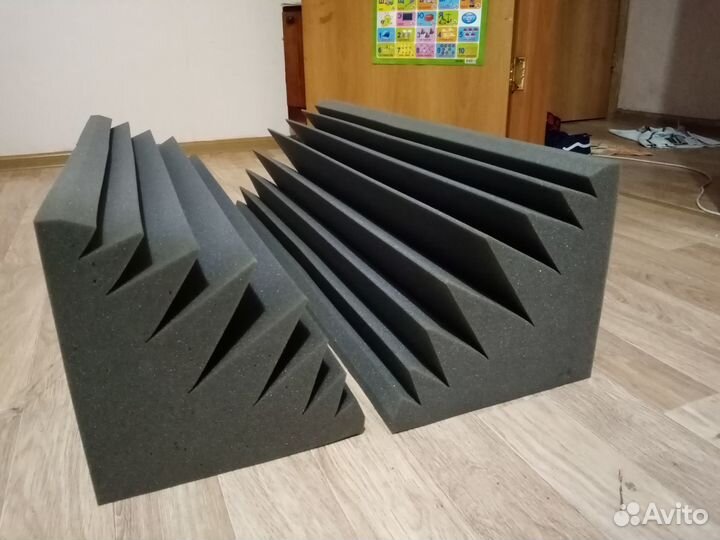 Акустический поролон пирамида волна квадрат бас