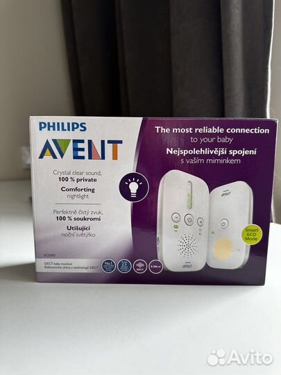 Радионяня philips avent SCD502