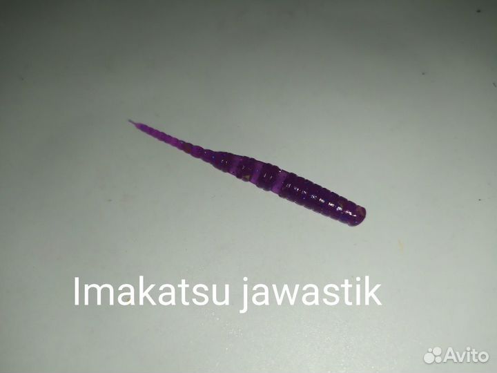 Реплики силиконовых приманок для ловли на микроджи