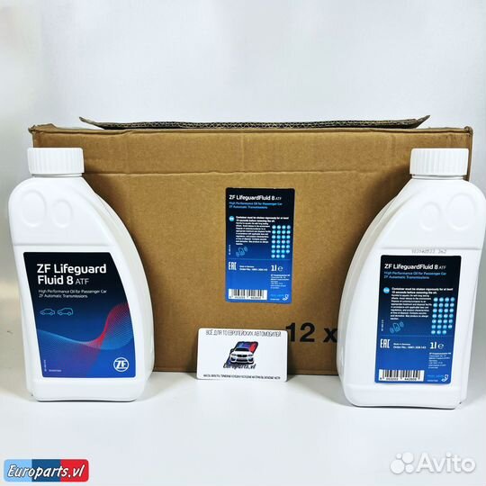 Масло трансмиссионное ZF Lifeguard Fluid 8. 2023 г