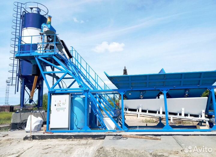 Бсу Комета 60 с мощным бетоносмесителем