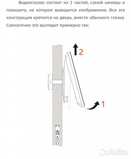 Дверной Видеозвонок Xiaomi Smart Cat Eye 1S