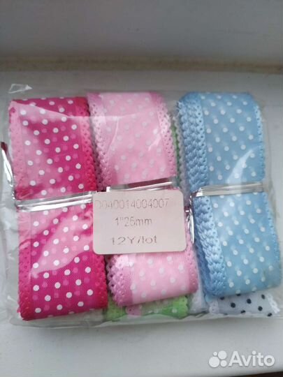 Ленты атласные Гамма и Бестекс, кружево