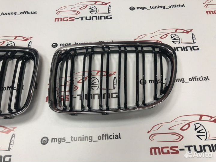 Ноздри BMW X1 E84 в стиле Х1 М хром обод