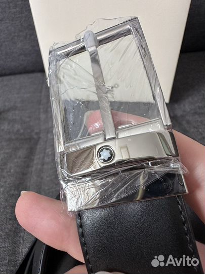 Мужской кожаный ремень