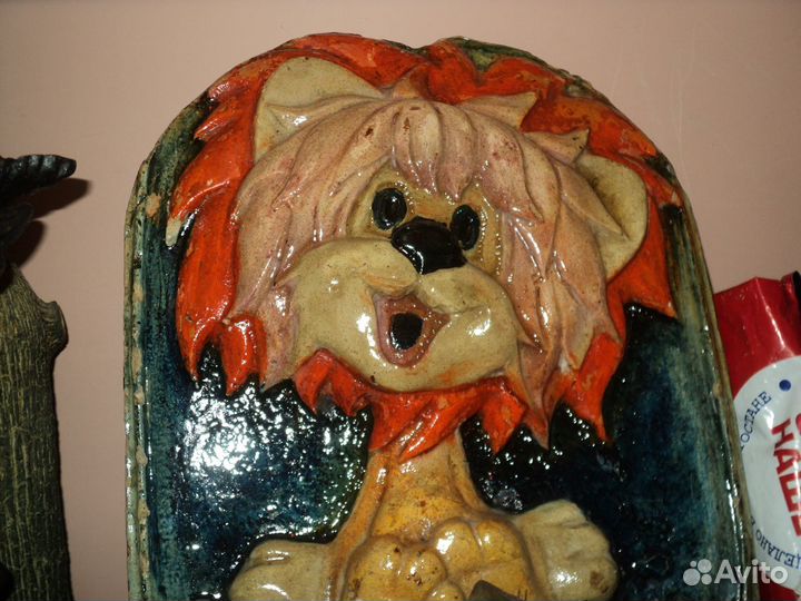 Львенок гипсовый