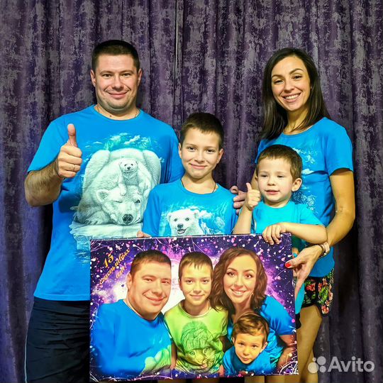 Портреты по фото на заказ