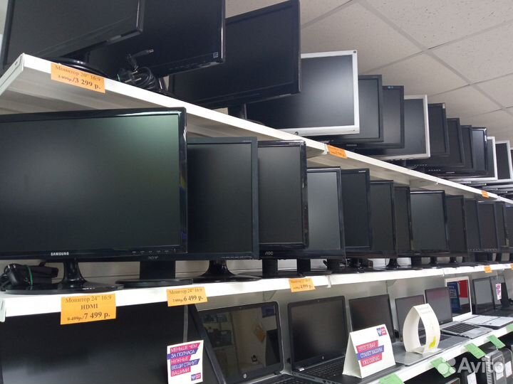 Мониторы 19/20/22/23/24/27/32/34 дюйма