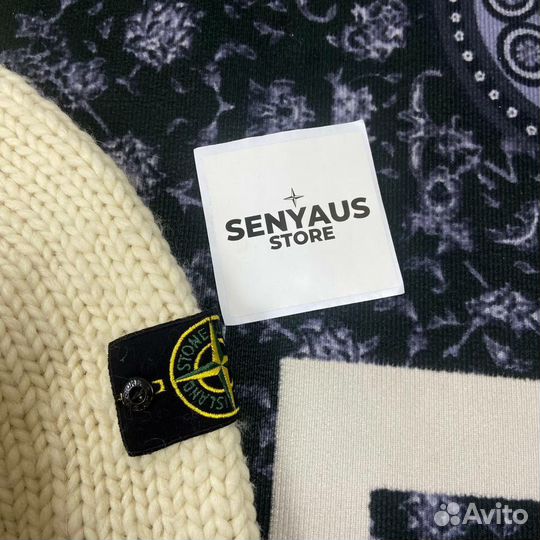 Куртка stone island wool jacket