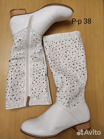 Сапоги осень весна женские 38
