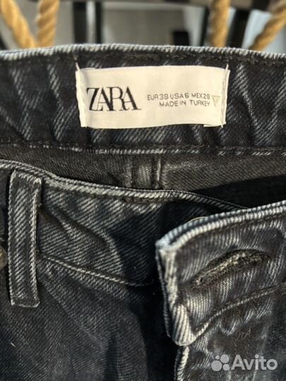 Джинсы Zara eur38 женские