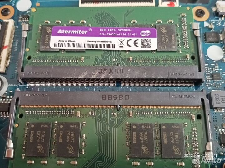 Оперативная память для ноутбука DDR4 2x8Gb