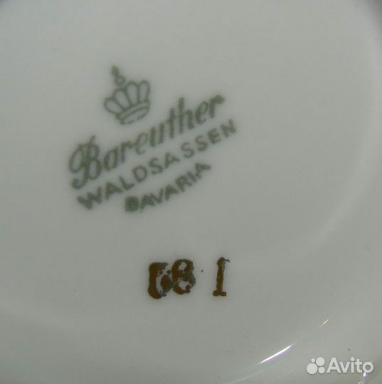 Кофейник, позолота