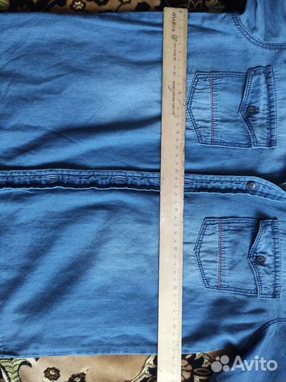 Джинсовая рубашка