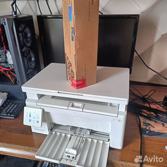 Мфу лазерный hp a4 черно-белвй