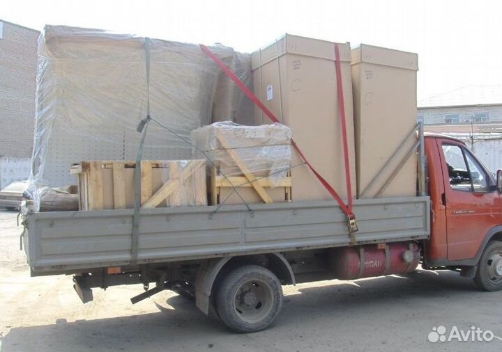 Грузоперевозки открытая бортовая газель 7м