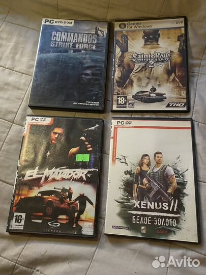 DVD диски с играми