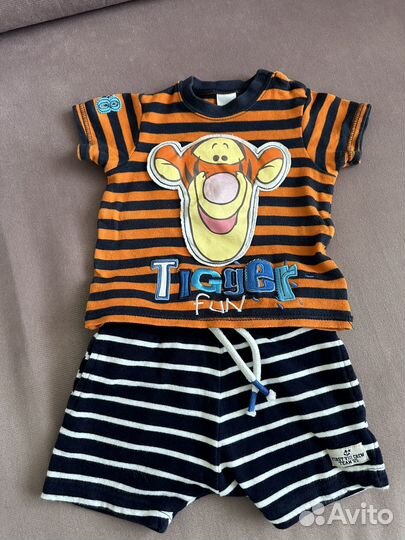 Детские вещи пакетом Carters,Next 6-9 мес