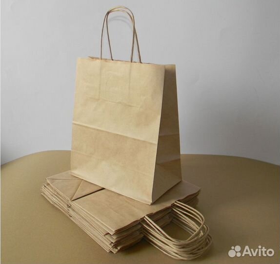 Бумажные пакеты (крафт пакеты). Оптом и в розницу