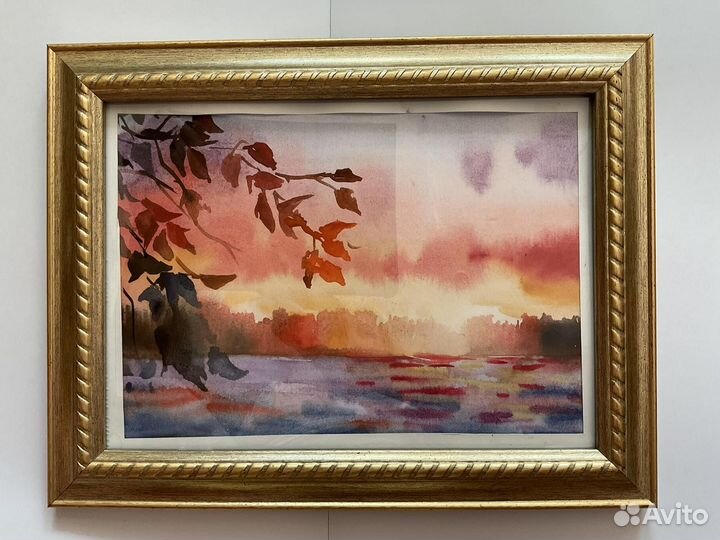 Картина акварель