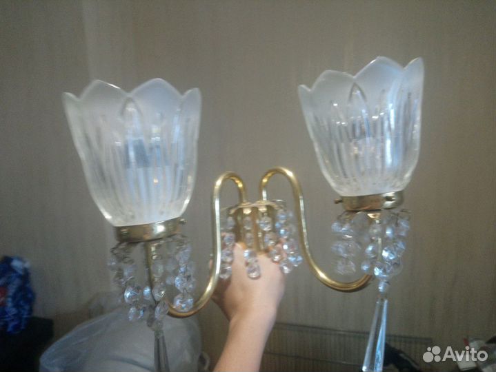 Люстра хрустальная