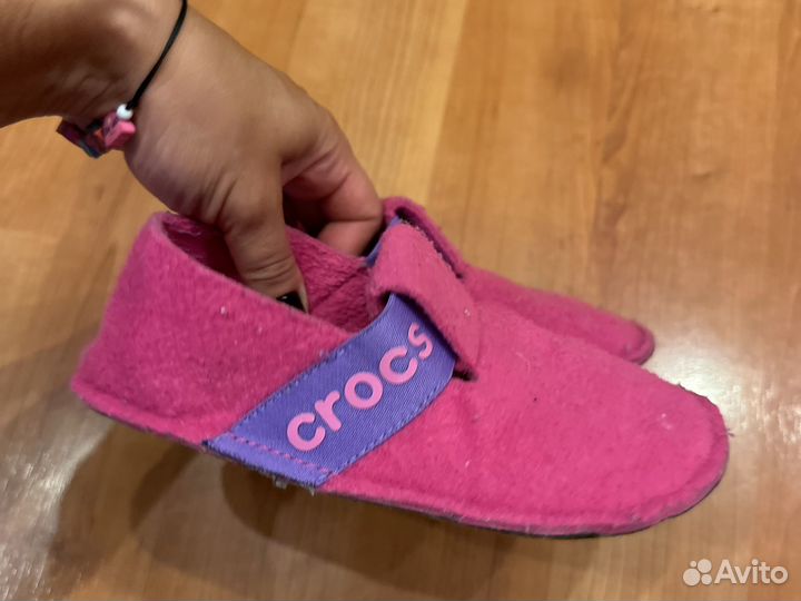 Тапочки crocs 30 размер