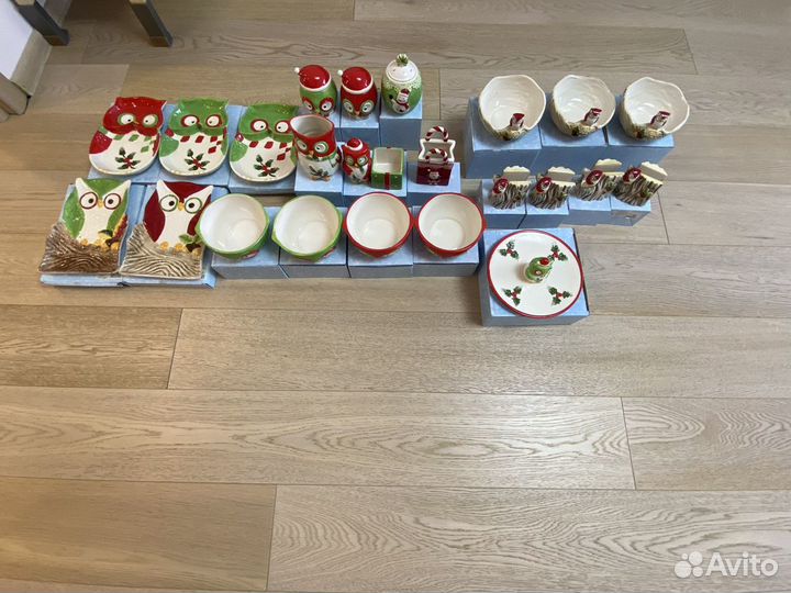 Набор новогодней посуды