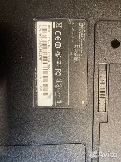Ноутбук Samsung intel core i3