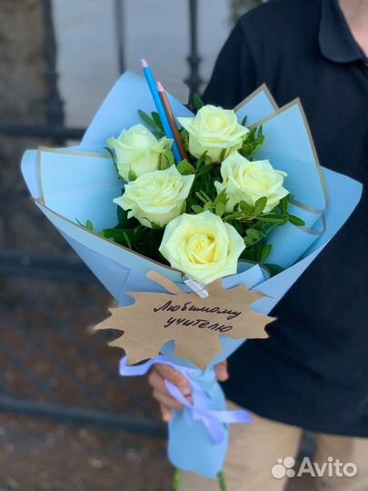 Букет на 1 сентября. Букет цветов