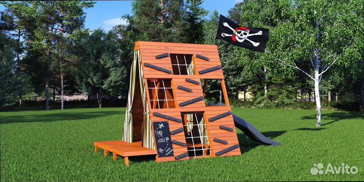 Детская игровая площадка в рассрочку