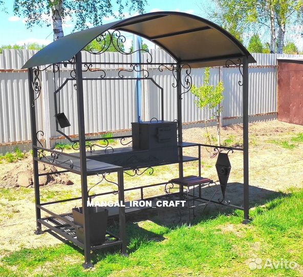 Мангал кованый