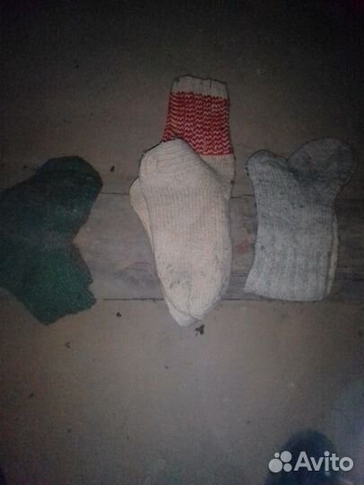 Носки сверх теплые толстые