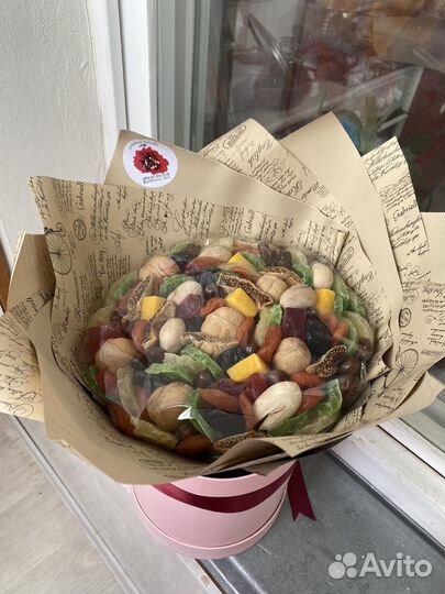 Сухофруктовые букеты