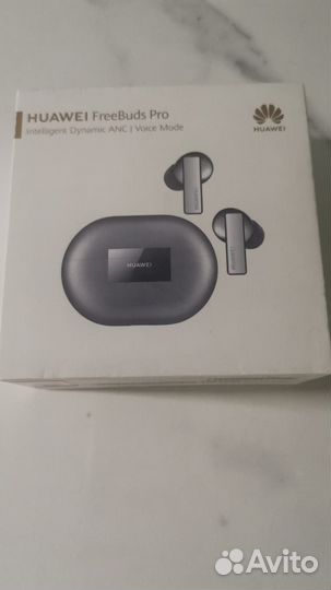 Беспроводные наушники huawei FreeBuds Pro серый