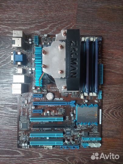 Плата asus p8h77-v