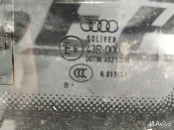 Стекло заднее правое Audi S5 8T 2007—2011